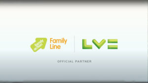Logos of Family Action and LV for Family Line charity video created by WIDEO.co.uk