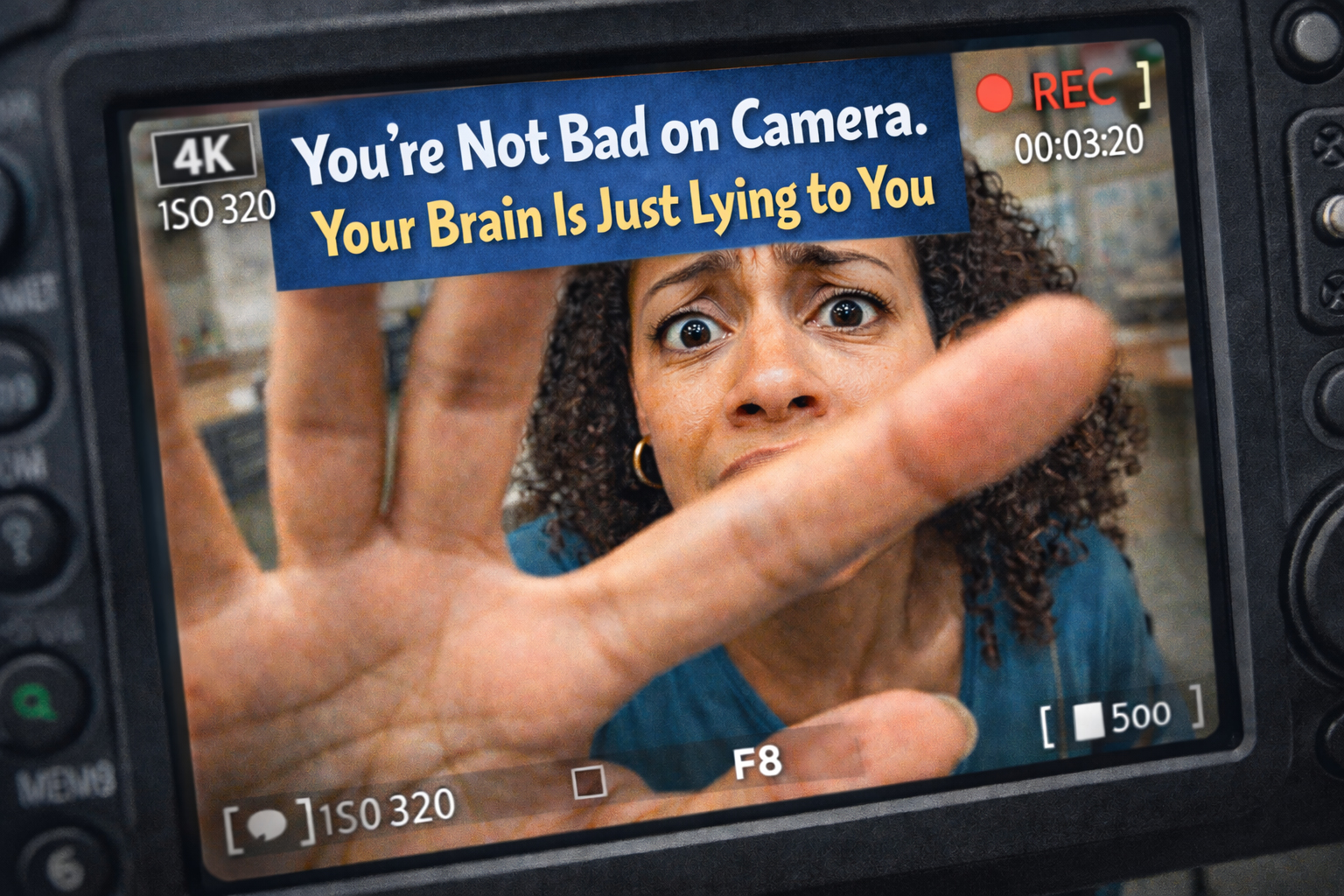 You’re Not Bad on Camera. Your Brain Is Just Lying to You