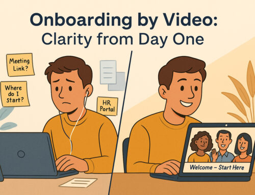 Onboarding by video — why it works for hybrid teams